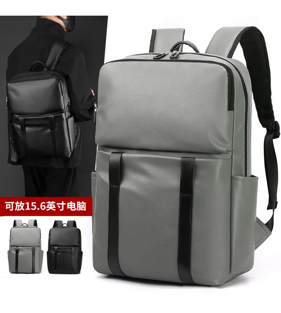Leatherworking Items - Mochila espaçosa e pronta para viagem,