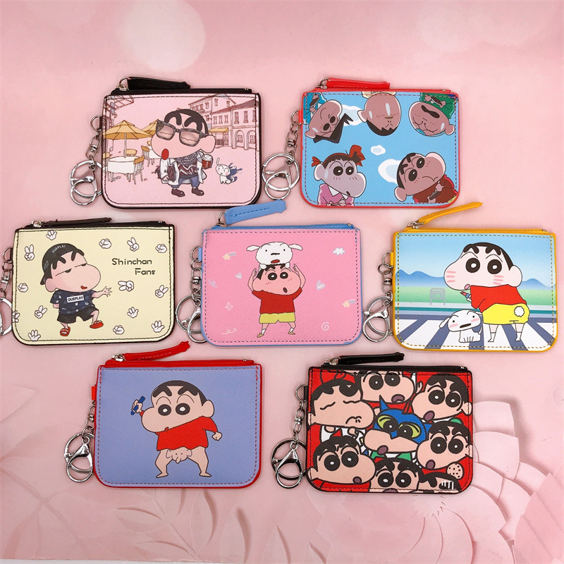Leatherworking Items - Porta-Cartões e Porta-Moedas Kawaii do Desenho