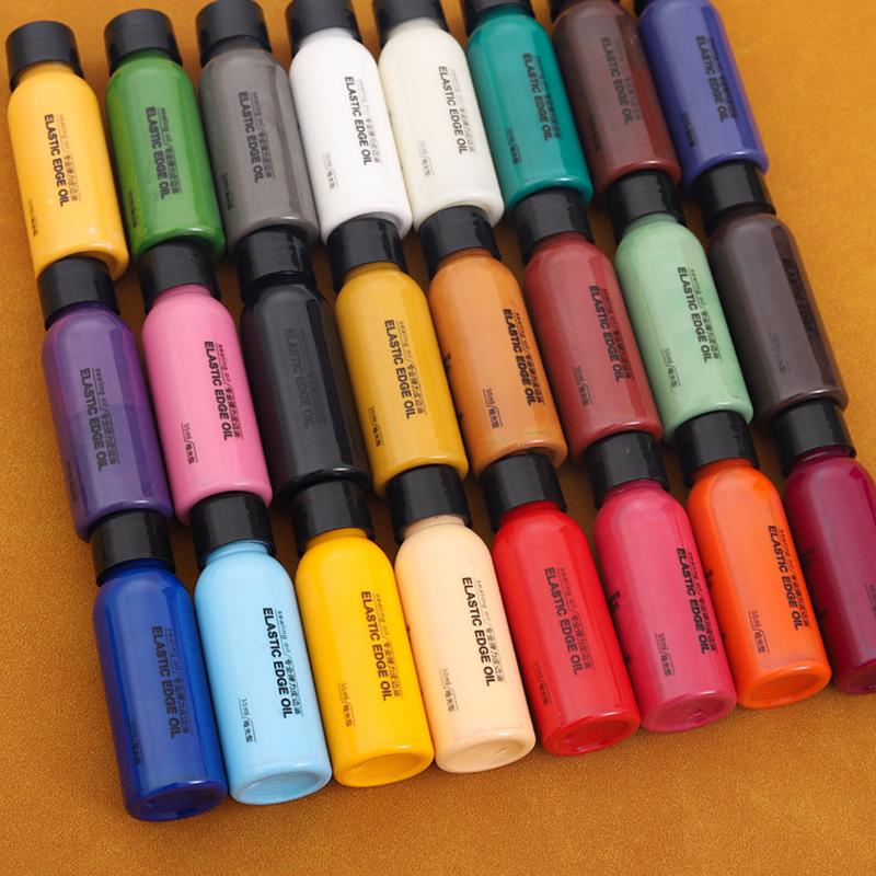 Leather Dye Finish - Pintura de borda de couro profissional,