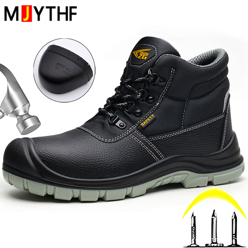 Leather Work Fabric - Sapatos de Segurança S3 para Homens,