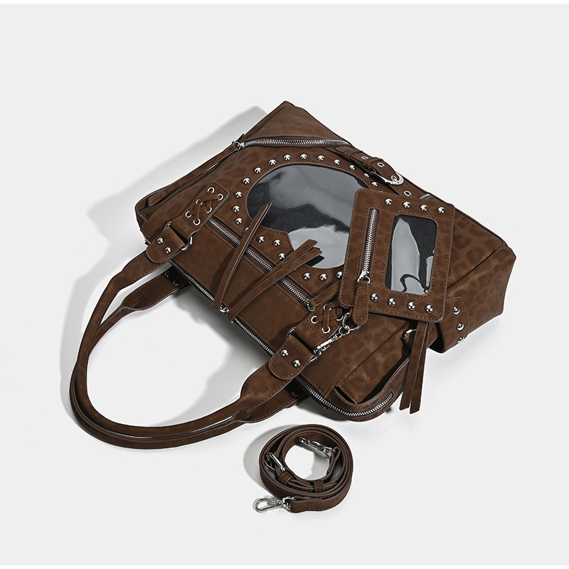 Bolsa Ita de Motociclista com  - Leatherwork Rivets avaliação e preço