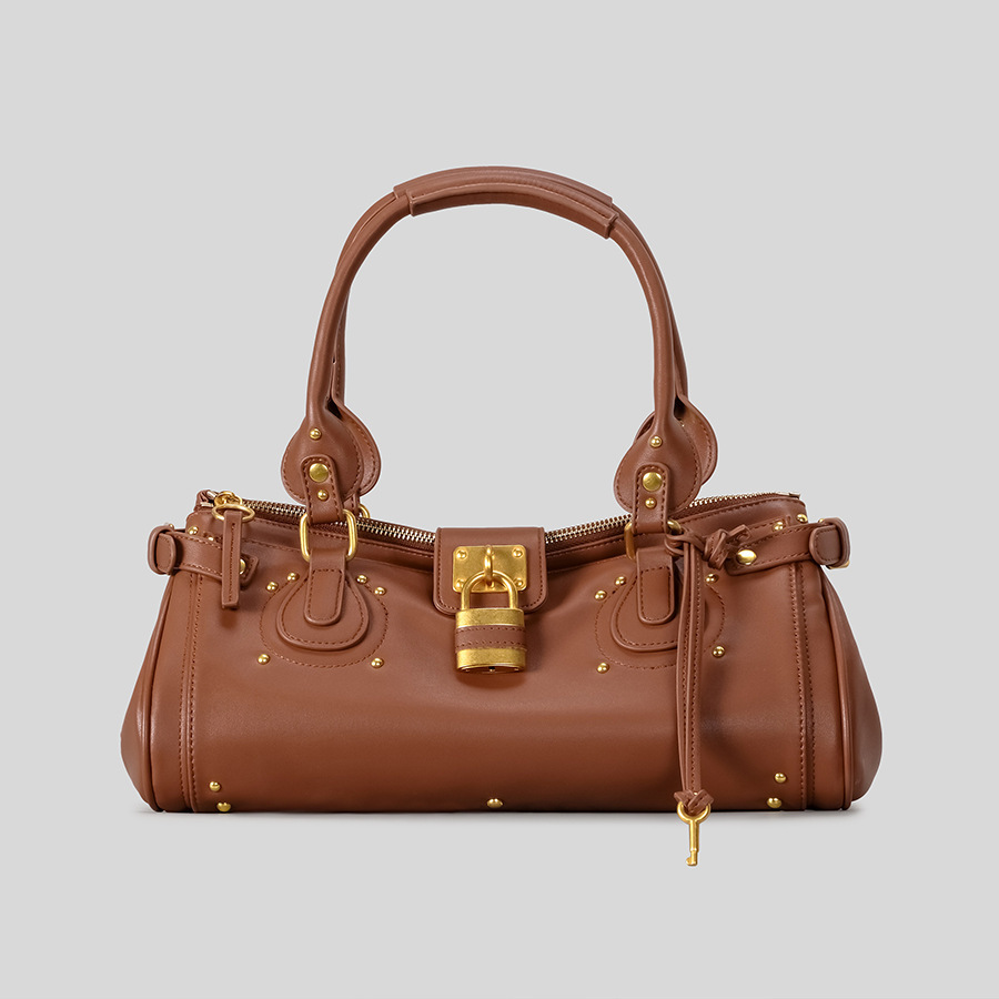Nova Bolsa Feminina de Ombro E - Leatherwork Rivets avaliação e preço