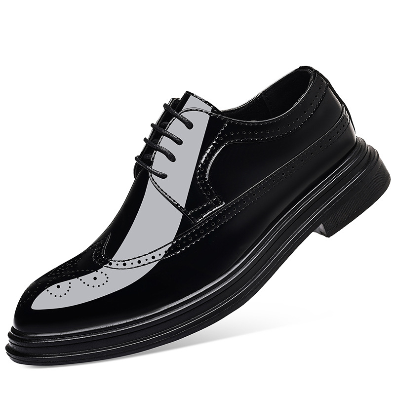 Sapatos masculinos de couro en - Leather Work Oxfords avaliação e preço