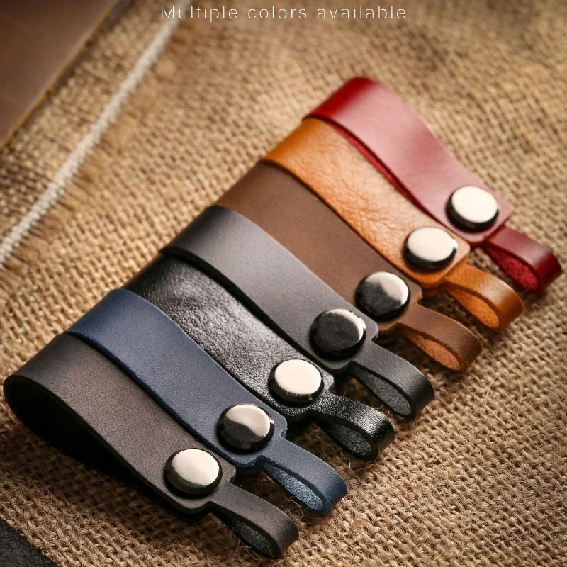 Chaveiro de couro genuíno com  - Leatherwork Keychain avaliação e preço