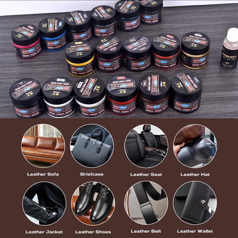 50ml acrílico reparação de cou - Leather Dye Finish avaliação e preço