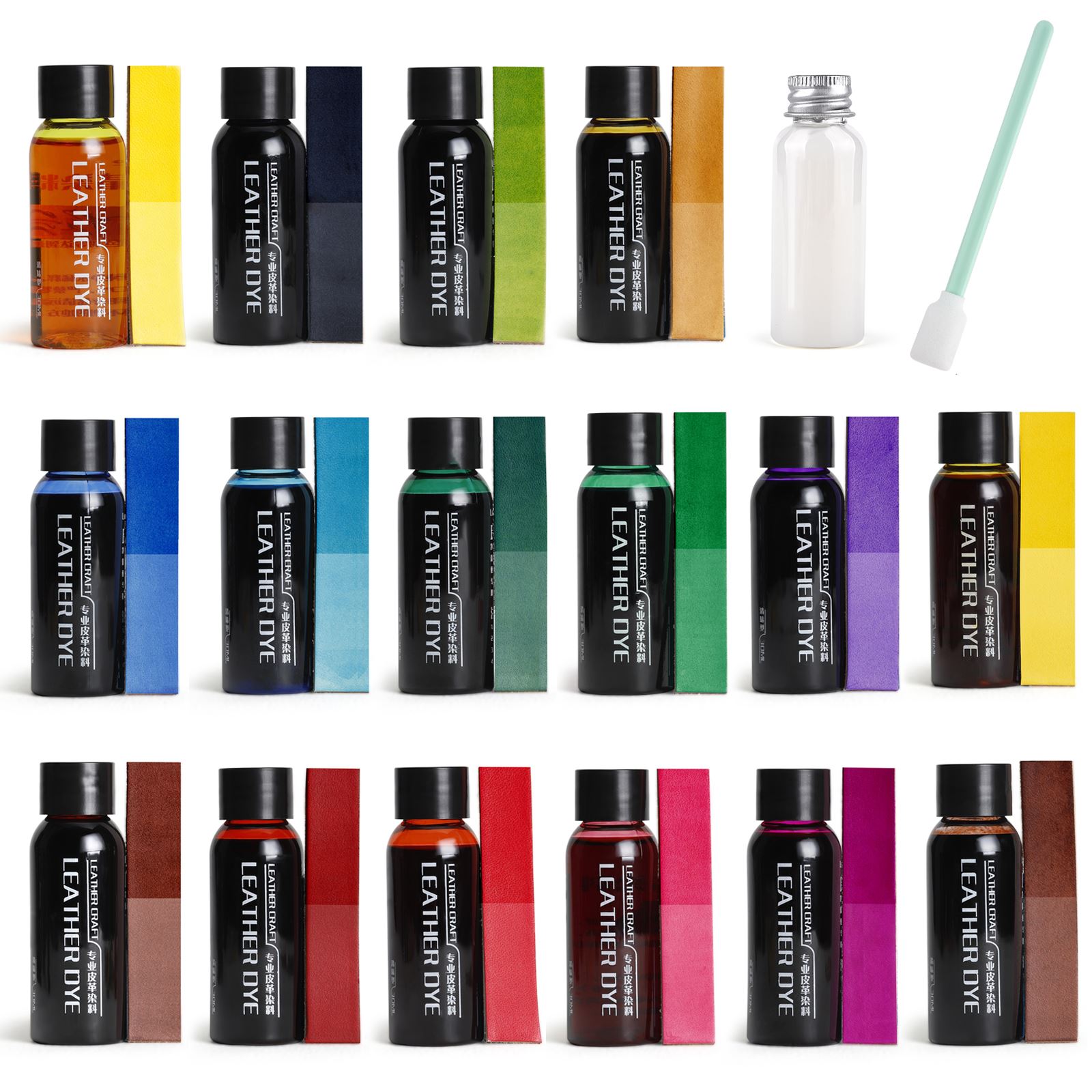 30ml borda de couro pintura ac - Leather Dye Finish avaliação e preço
