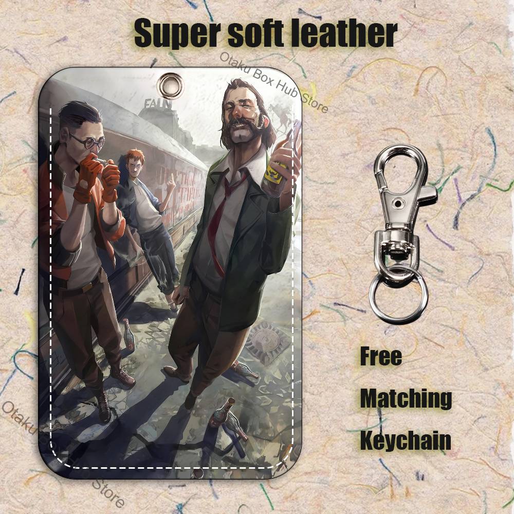Jogo d-disco e-elysiums titula - Leatherwork Keychain avaliação e preço