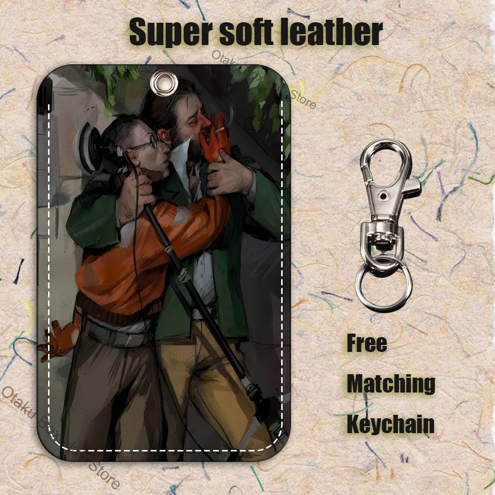 Jogo d-disco e-elysiums titula - Leatherwork Keychain avaliação e preço
