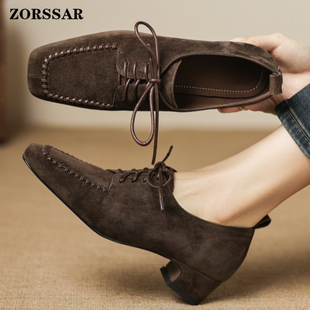 Sapatos Oxford Femininos em Co - Leather Work Oxfords avaliação e preço