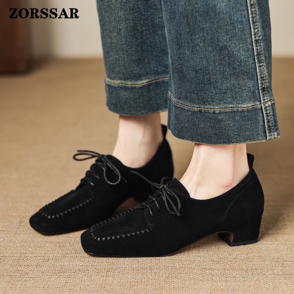 Sapatos Oxford Femininos em Co - Leather Work Oxfords avaliação e preço