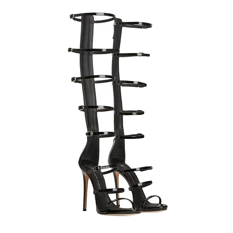 Botas Femininas de Verão Novas - Leather Work Dress avaliação e preço