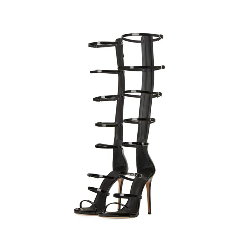 Botas Femininas de Verão Novas - Leather Work Dress avaliação e preço