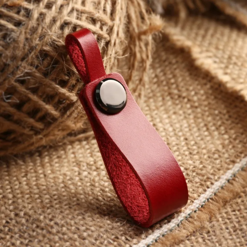 Chaveiro de couro genuíno com  - Leatherwork Keychain avaliação e preço