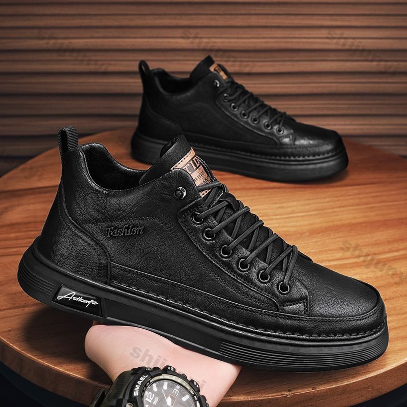 Botas de tornozelo masculinas  - Leather Work Fabric avaliação e preço
