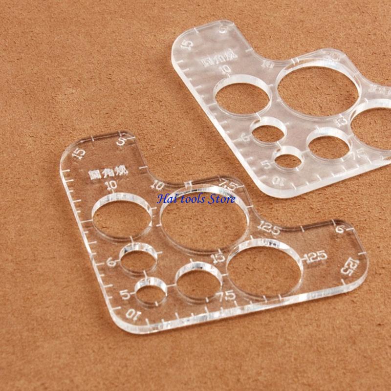 Régua modelo couro acrílico ní - Leatherwork Templates avaliação e preço