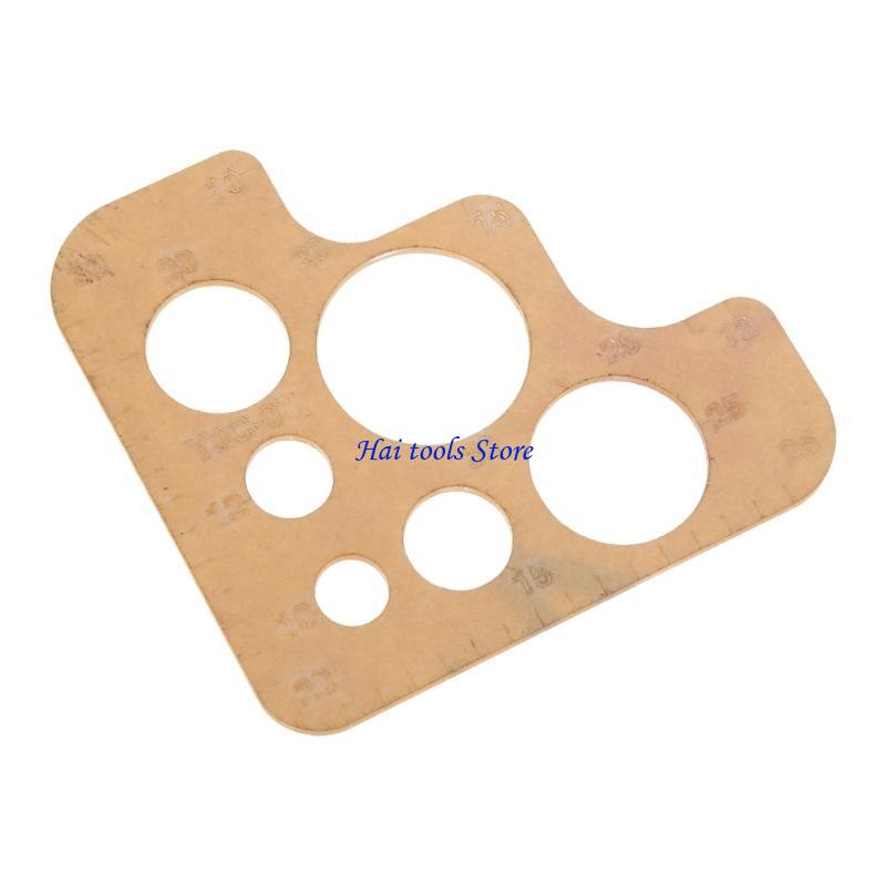 Régua modelo couro acrílico ní - Leatherwork Templates avaliação e preço