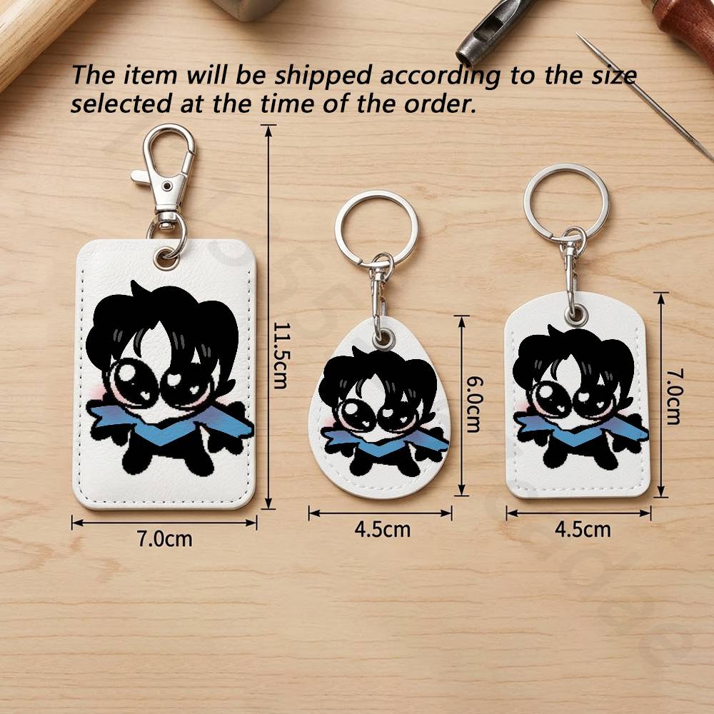 Chaveiro fofo D-Dick Grayson p - Leatherwork Keychain avaliação e preço