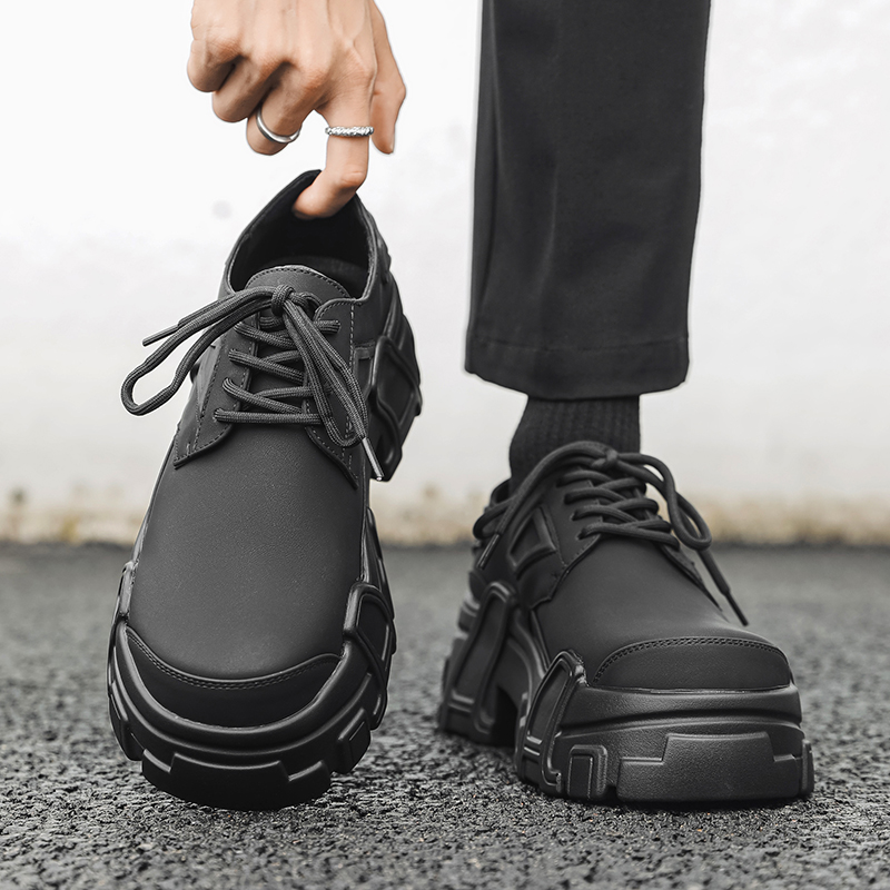 Sapatos de couro plataforma ma - Leather Work Oxfords avaliação e preço
