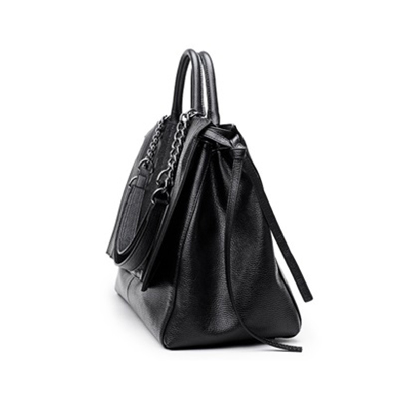 Bolsa tote elegante com zíper, - Leatherwork Keychain avaliação e preço