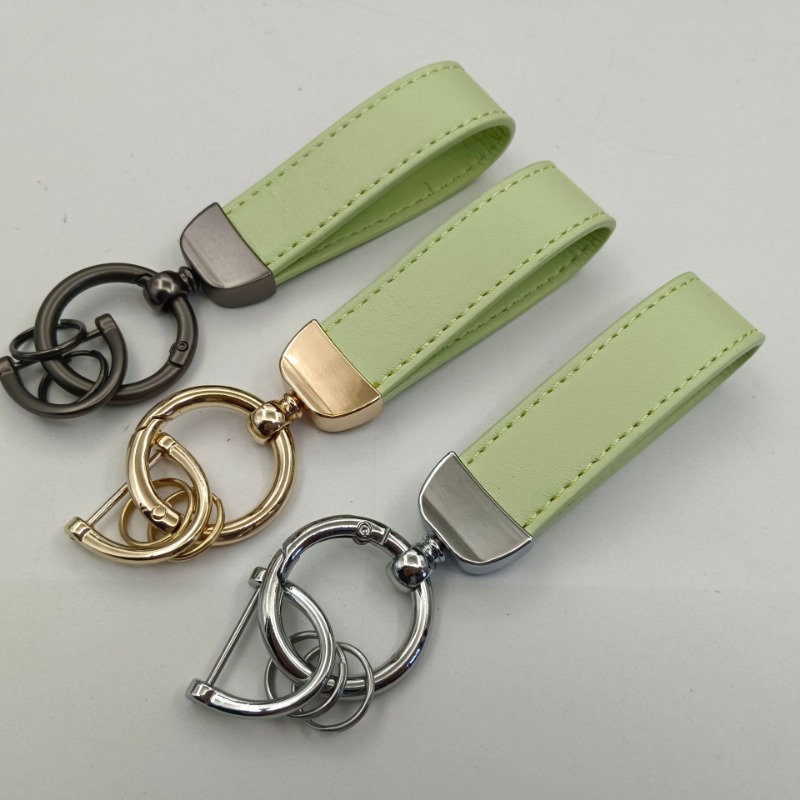 Chaveiro de couro descolorido  - Leatherwork Keychain avaliação e preço
