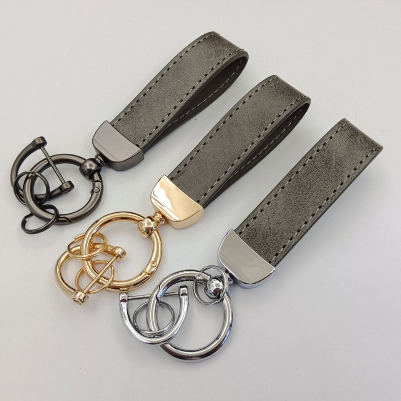 Chaveiro de couro descolorido  - Leatherwork Keychain avaliação e preço