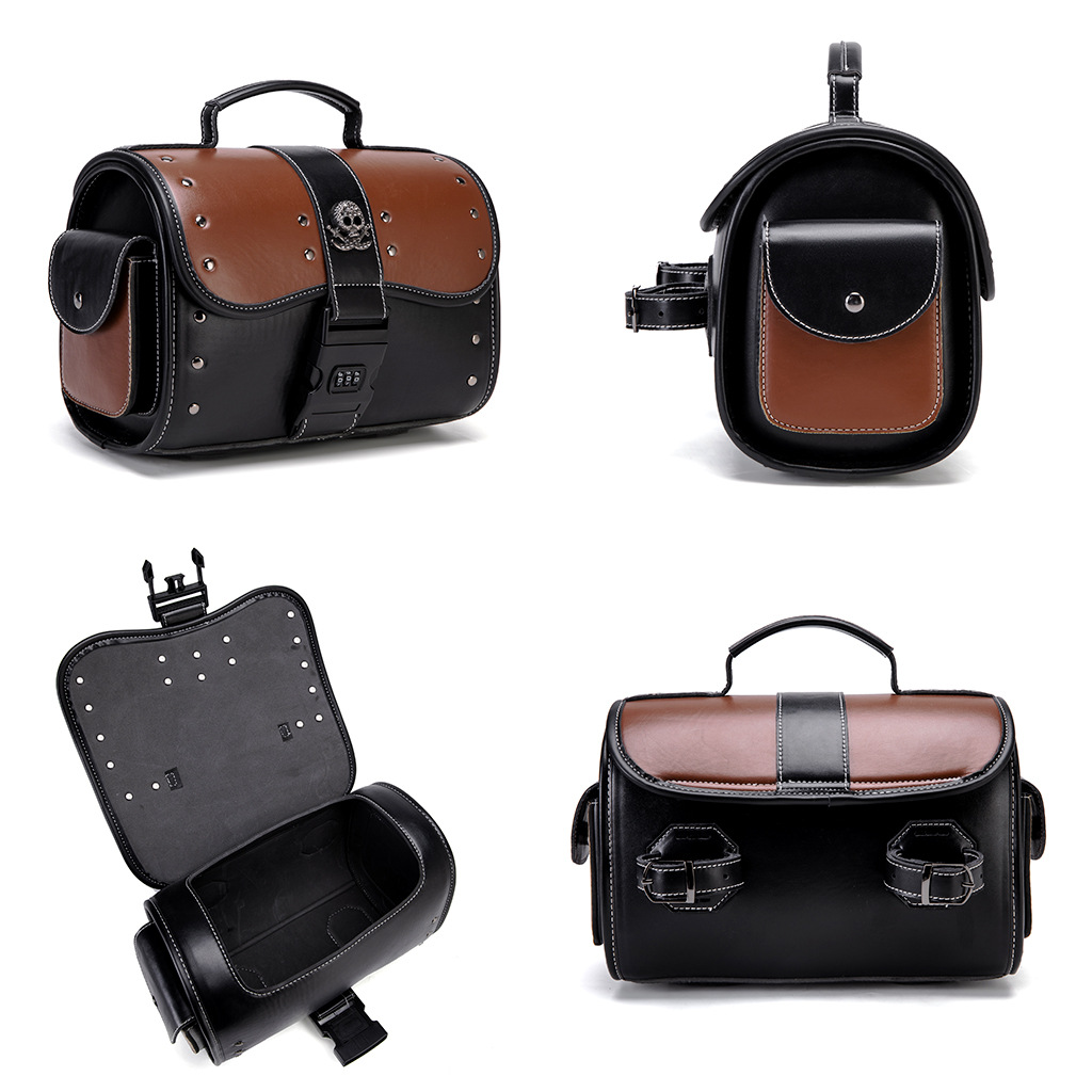 Bolsa Lateral Vintage para Mot - Leatherwork Rivets avaliação e preço