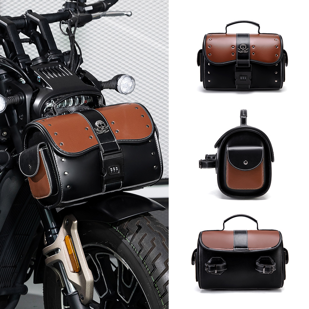 Bolsa Lateral Vintage para Mot - Leatherwork Rivets avaliação e preço