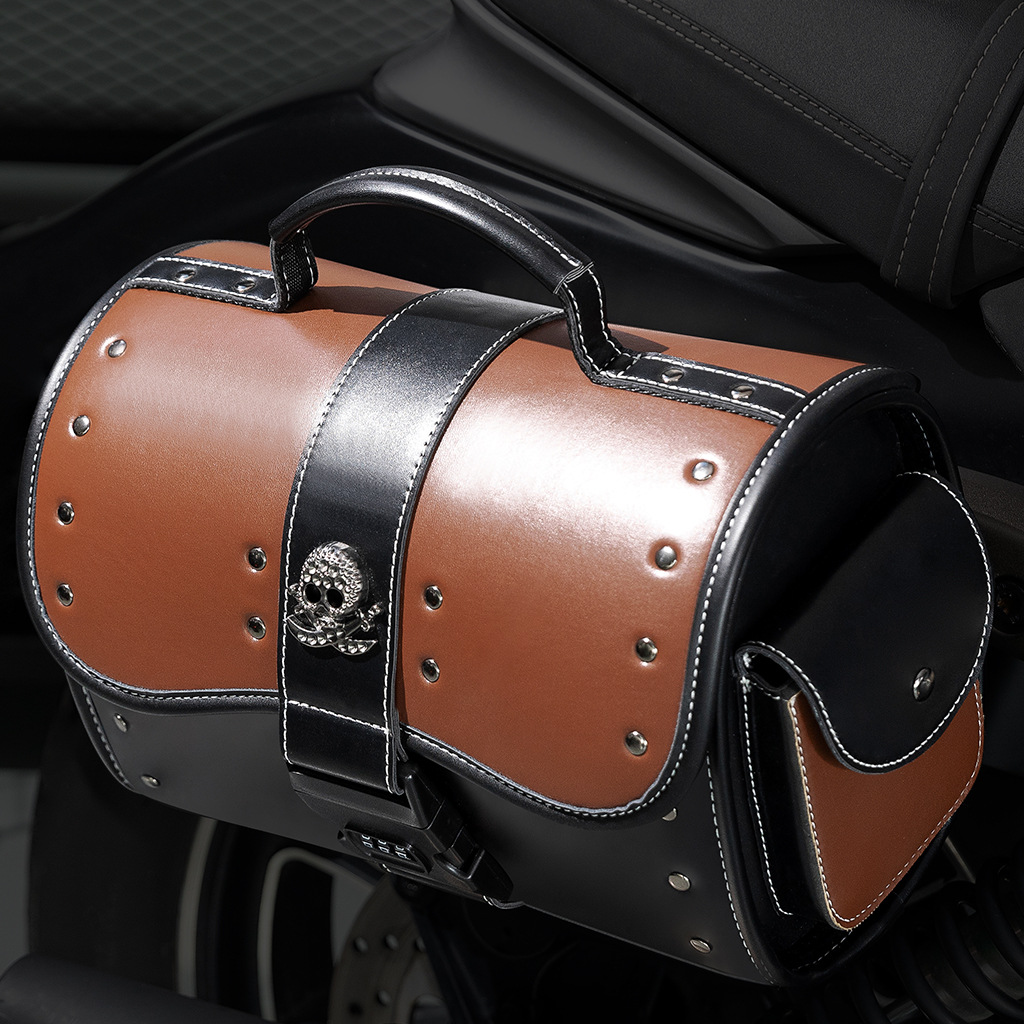 Bolsa Lateral Vintage para Mot - Leatherwork Rivets avaliação e preço