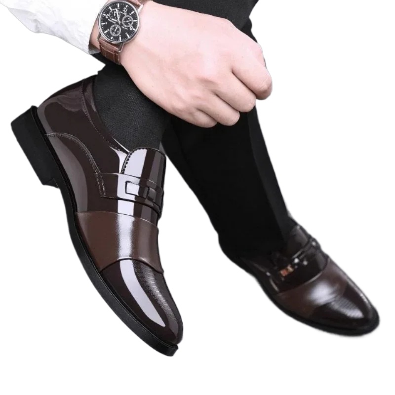 Vestido masculino sapatos de c - Leather Work Oxfords avaliação e preço