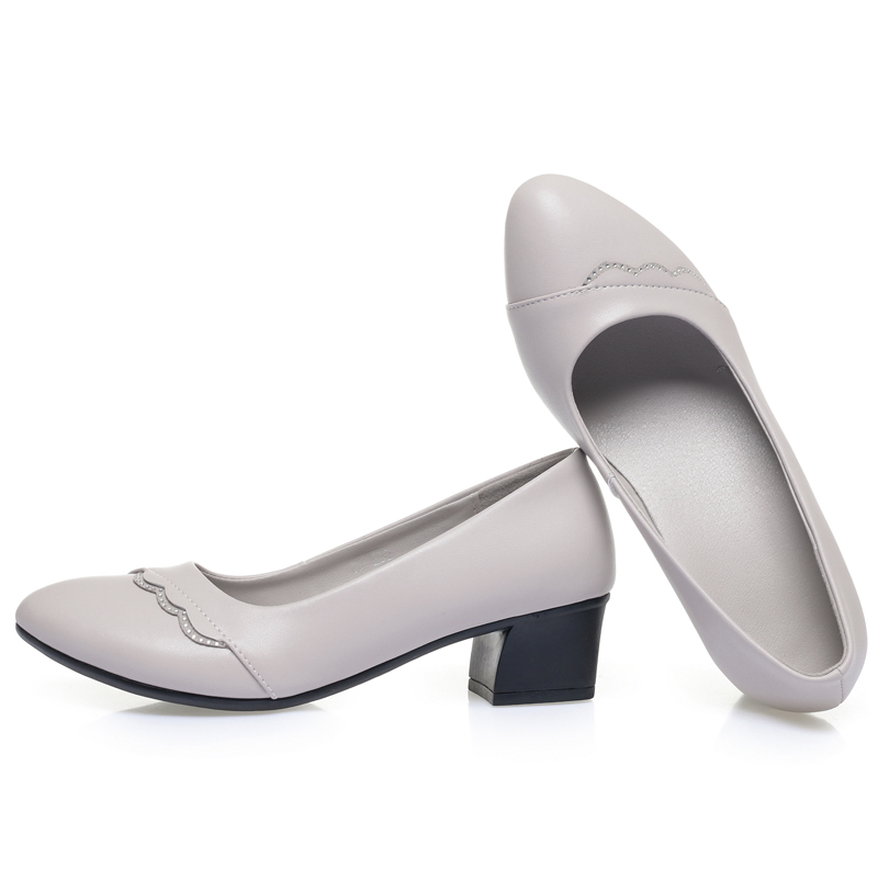 AIYUQI Sapatos femininos de co - Leather Work Dress avaliação e preço
