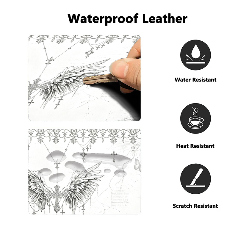 Mousepad de Couro Preto e Bran - Leatherwork Table avaliação e preço