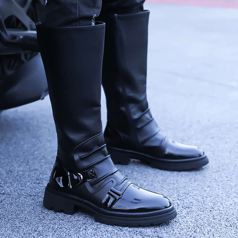 Botas de Motocicleta Masculina - Leather Work Fabric avaliação e preço