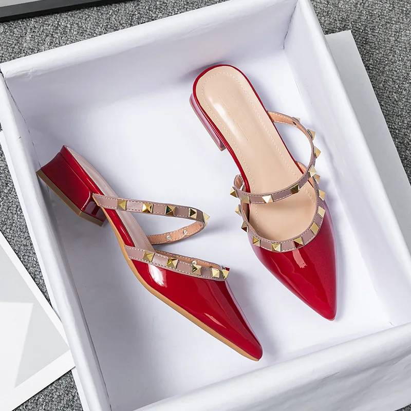 Chinelo Feminino de Verão 2026 - Leatherwork Rivets avaliação e preço