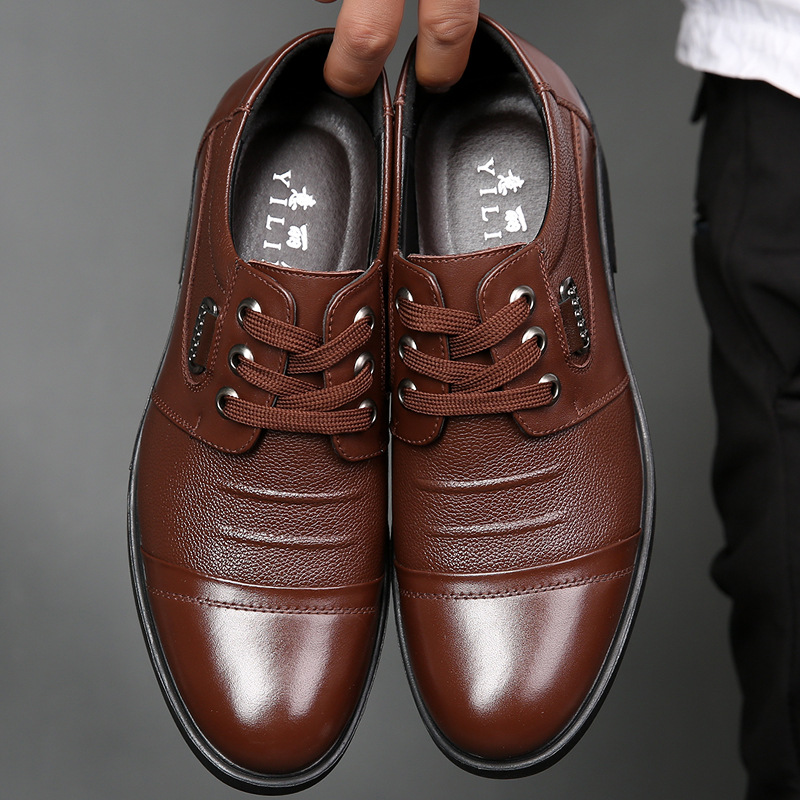Oxfords-Mocassins de Couro Gen - Leather Work Oxfords avaliação e preço